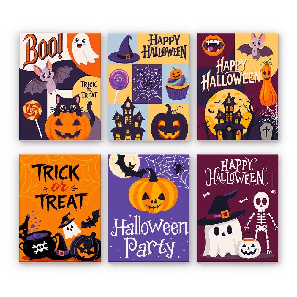 Typographie d'Halloween