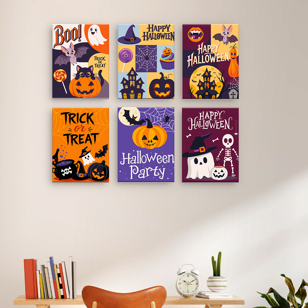 Typographie d'Halloween