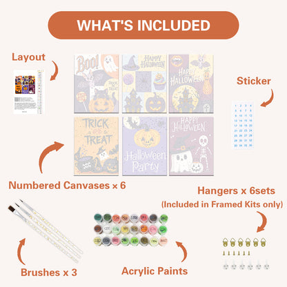 Typographie d'Halloween