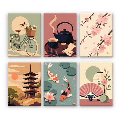 Scènes japonaises calmes
