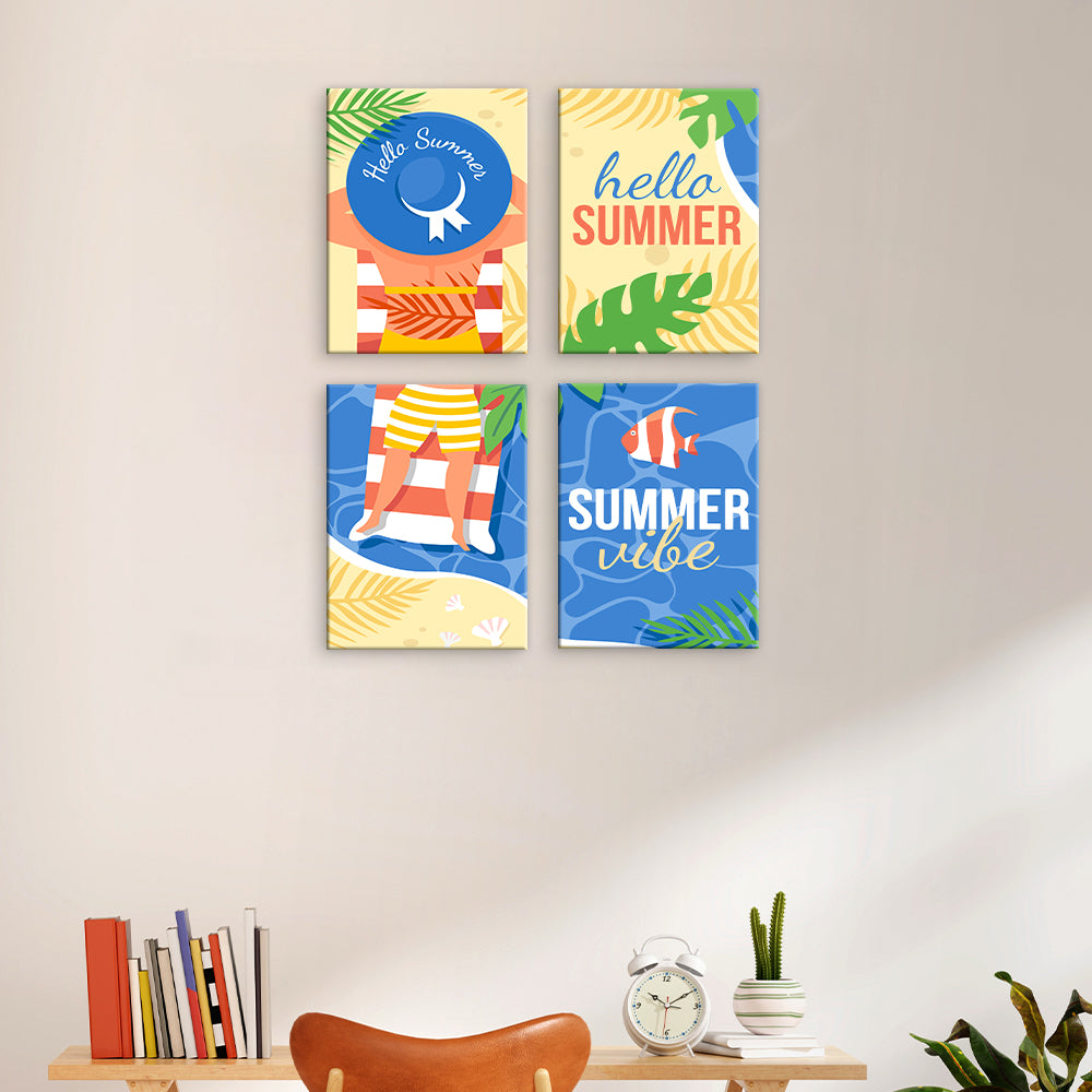 Affiches de mode d’été