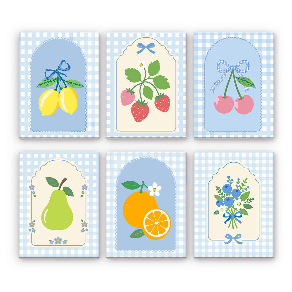 Étiquettes de fruits vintage