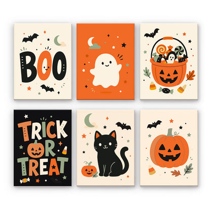 Graphiques d’Halloween minimaux