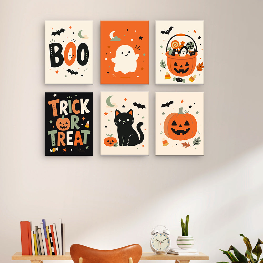 Graphiques d’Halloween minimaux