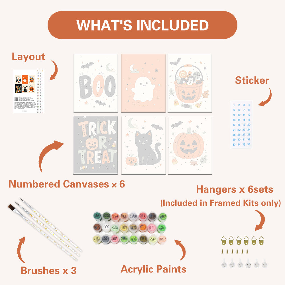 Graphiques d’Halloween minimaux