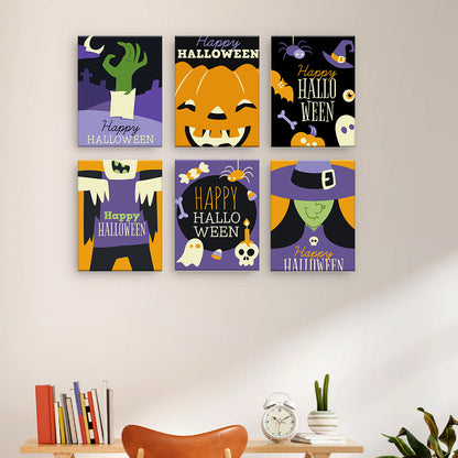 Collection d'affiches d'Halloween