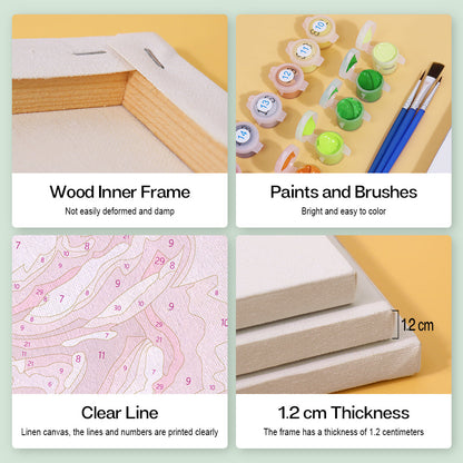 Fleurs – Peinture par numéros