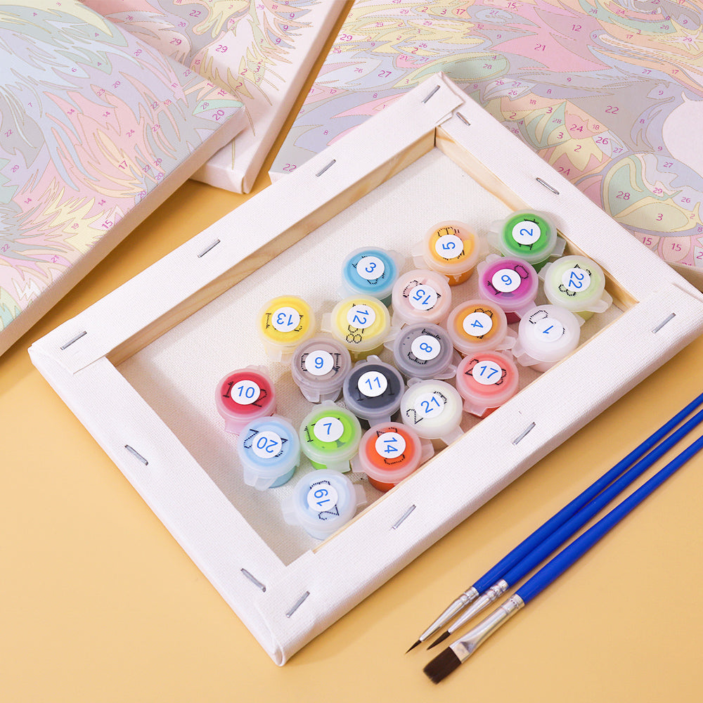 Animaux colorés – Peinture par numéros