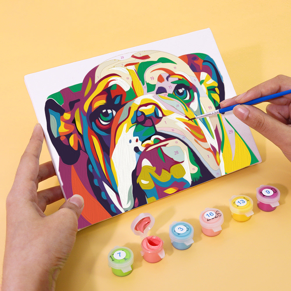 Animaux colorés – Peinture par numéros