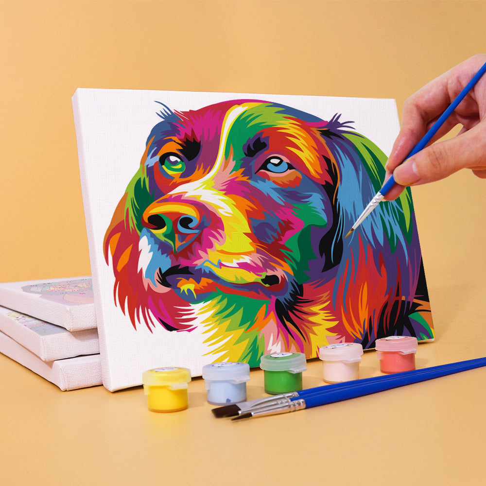 Animaux colorés – Peinture par numéros