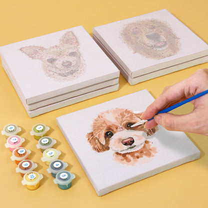 Ensemble de chien - Peinture par numéros