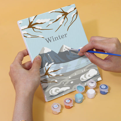 Les quatre saisons – Peinture par numéros